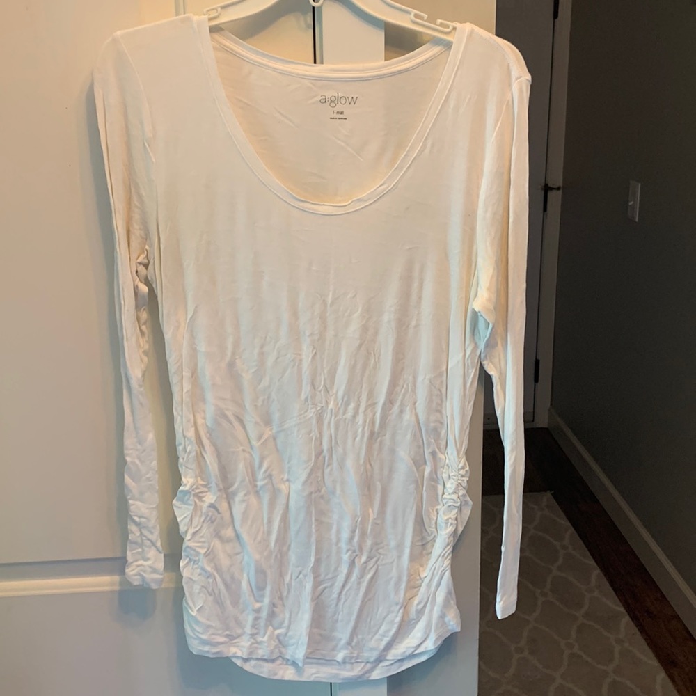 Maternity long sleeve shirt